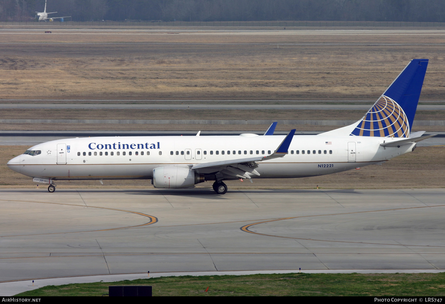 Aircraft Photo of N12221 | Boeing 737-824 | Continental Airlines | AirHistory.net #336363