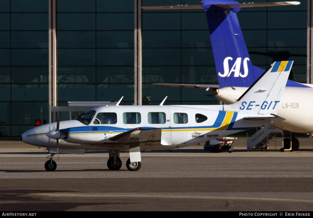 Aircraft Photo of SE-GIT | Piper PA-31-310 Navajo C | AirHistory.net #336377