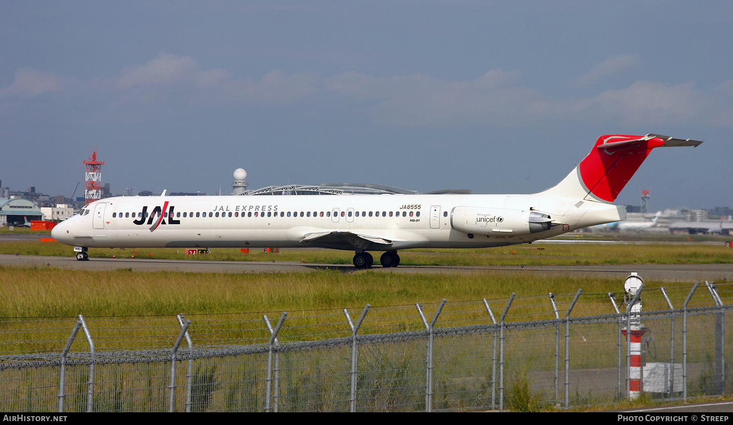 Aircraft Photo of JA8555 | McDonnell Douglas MD-81 (DC-9-81) | Japan Airlines - JAL | AirHistory.net #336387