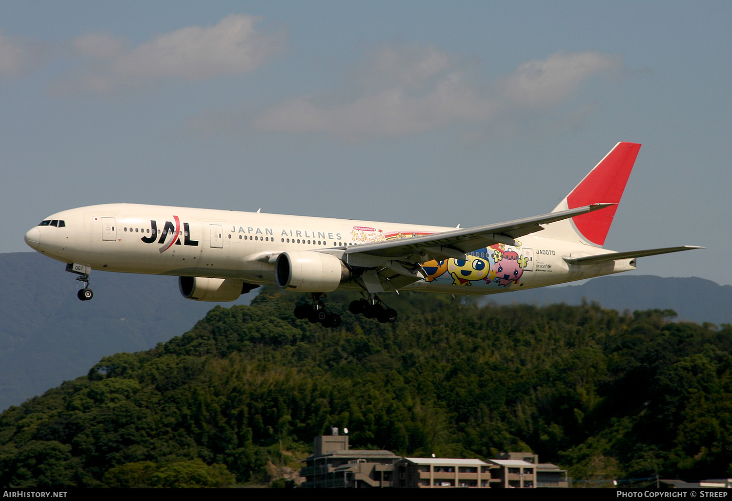 Aircraft Photo of JA007D | Boeing 777-289 | Japan Airlines - JAL | AirHistory.net #336396