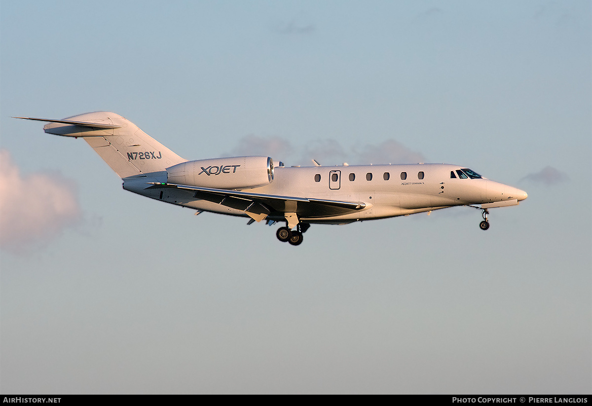 Aircraft Photo of N726XJ | Cessna 750 Citation X | AirHistory.net #336398