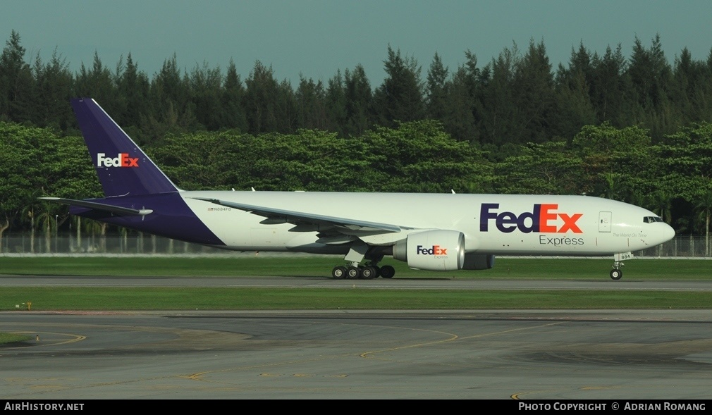 Aircraft Photo of N884FD | Boeing 777-FS2 | FedEx Express - Federal Express | AirHistory.net #336414