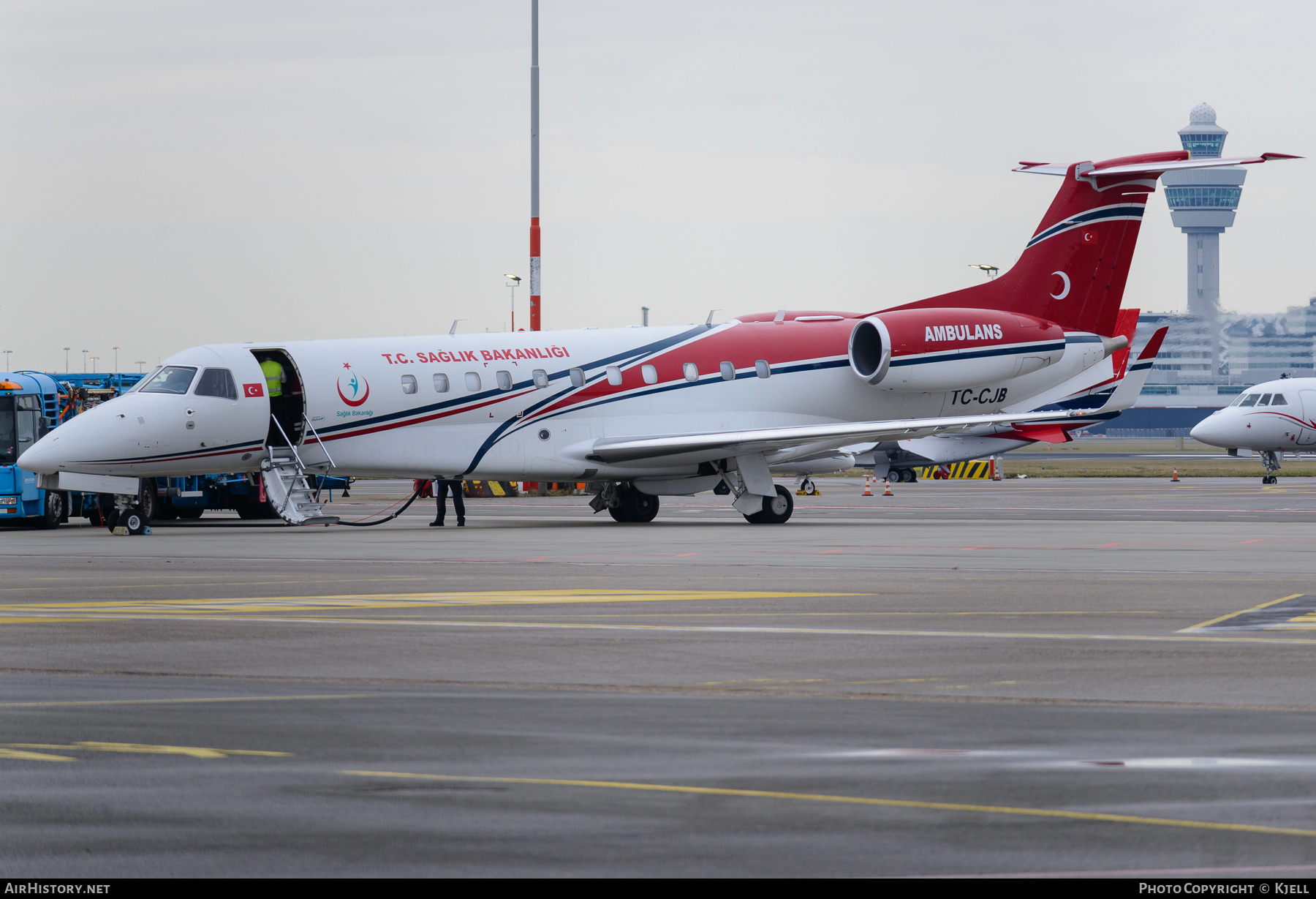 Aircraft Photo of TC-CJB | Embraer Legacy 650 (EMB-135BJ) | T.C. Sağlık Bakanlığı - Republic of Turkey Ministry of Health | AirHistory.net #336421