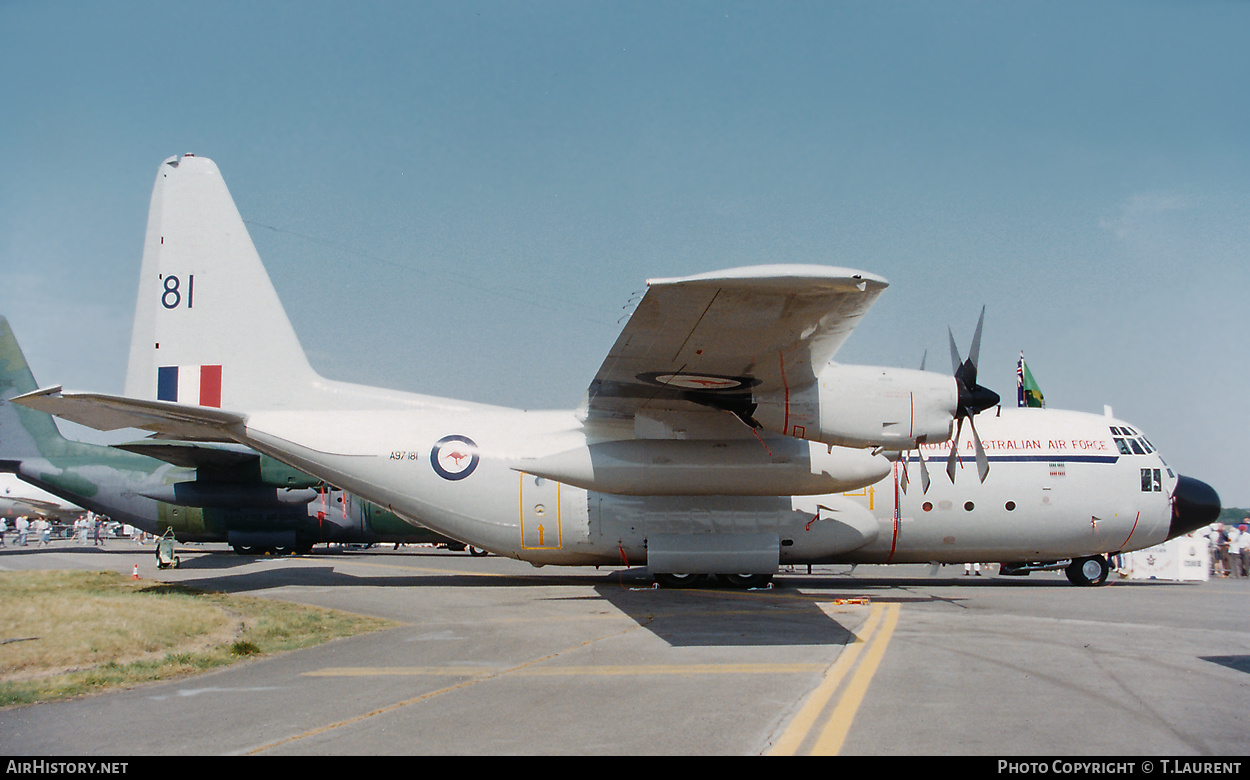 Aircraft Photo of A97-181 | Lockheed C-130E Hercules (L-382) | Australia - Air Force | AirHistory.net #336422