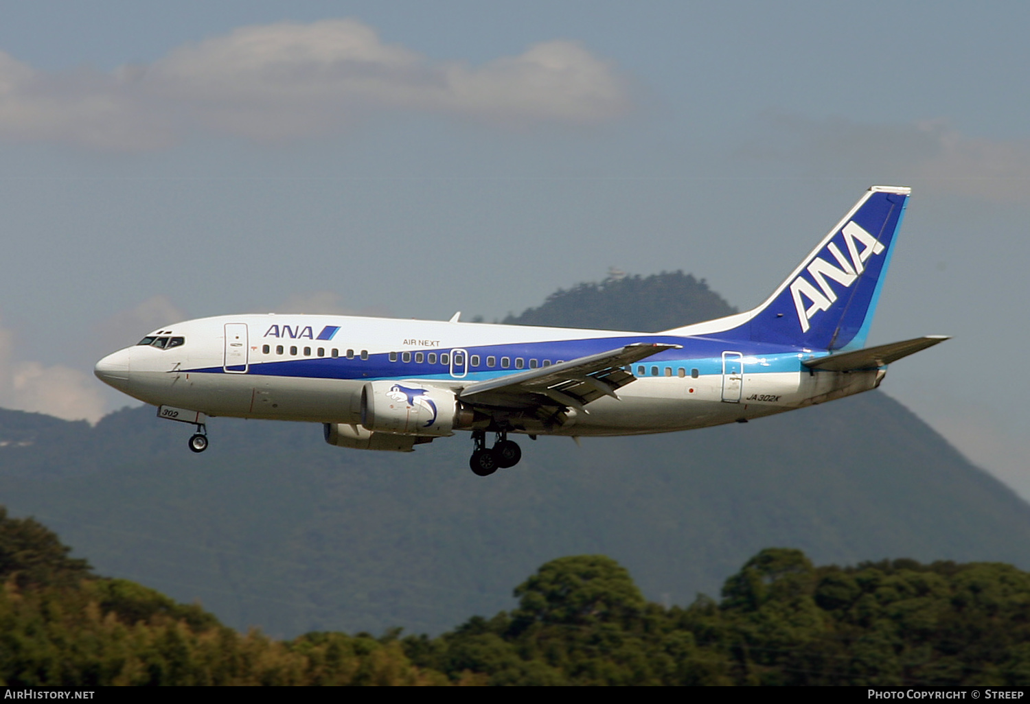 Aircraft Photo of JA302K | Boeing 737-54K | All Nippon Airways - ANA | AirHistory.net #336423