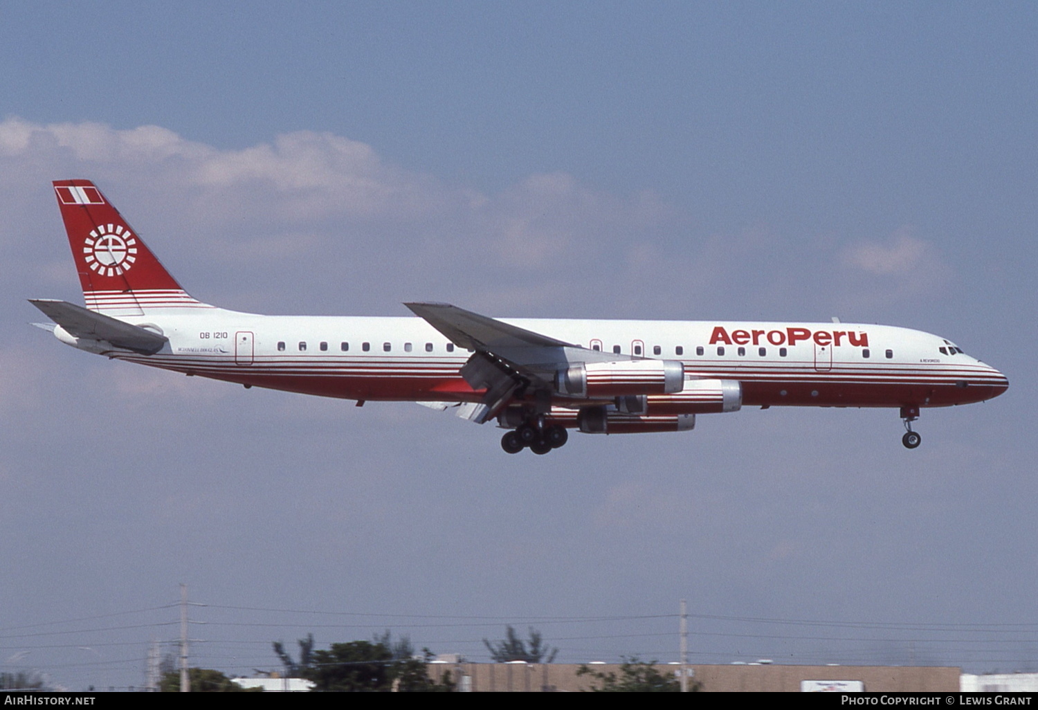 Aircraft Photo of OB-1210 | McDonnell Douglas DC-8-62H | AeroPeru | AirHistory.net #336437