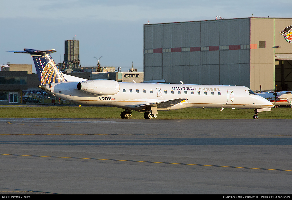 Aircraft Photo of N15980 | Embraer ERJ-145LR (EMB-145LR) | Continental Express | AirHistory.net #336445