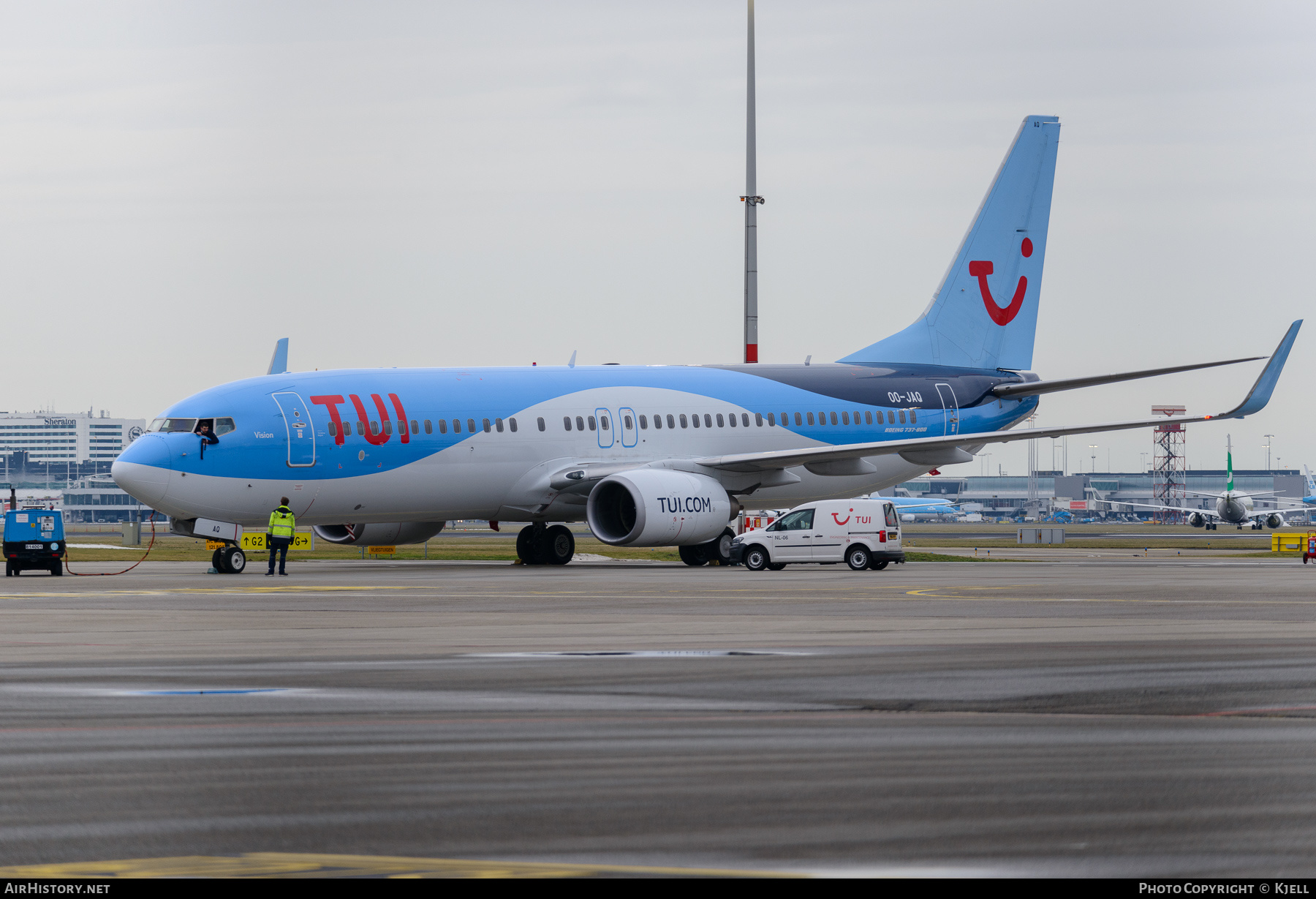 Aircraft Photo of OO-JAQ | Boeing 737-8K5 | TUI | AirHistory.net #336447