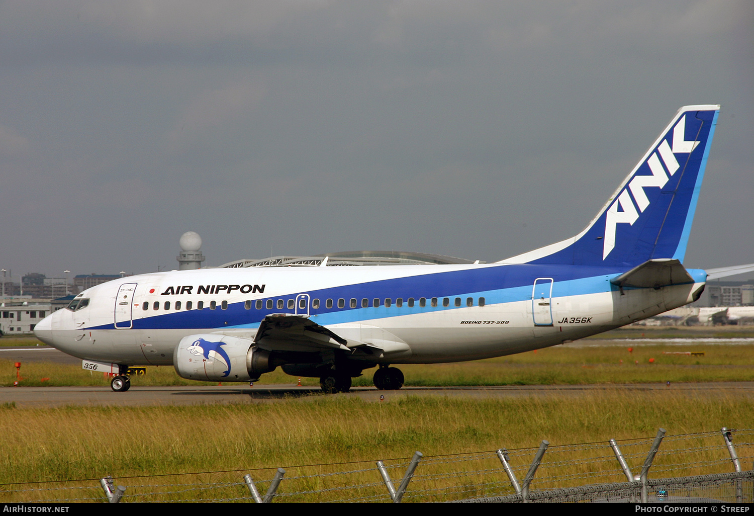 Aircraft Photo of JA356K | Boeing 737-5L9 | Air Nippon - ANK | AirHistory.net #336458