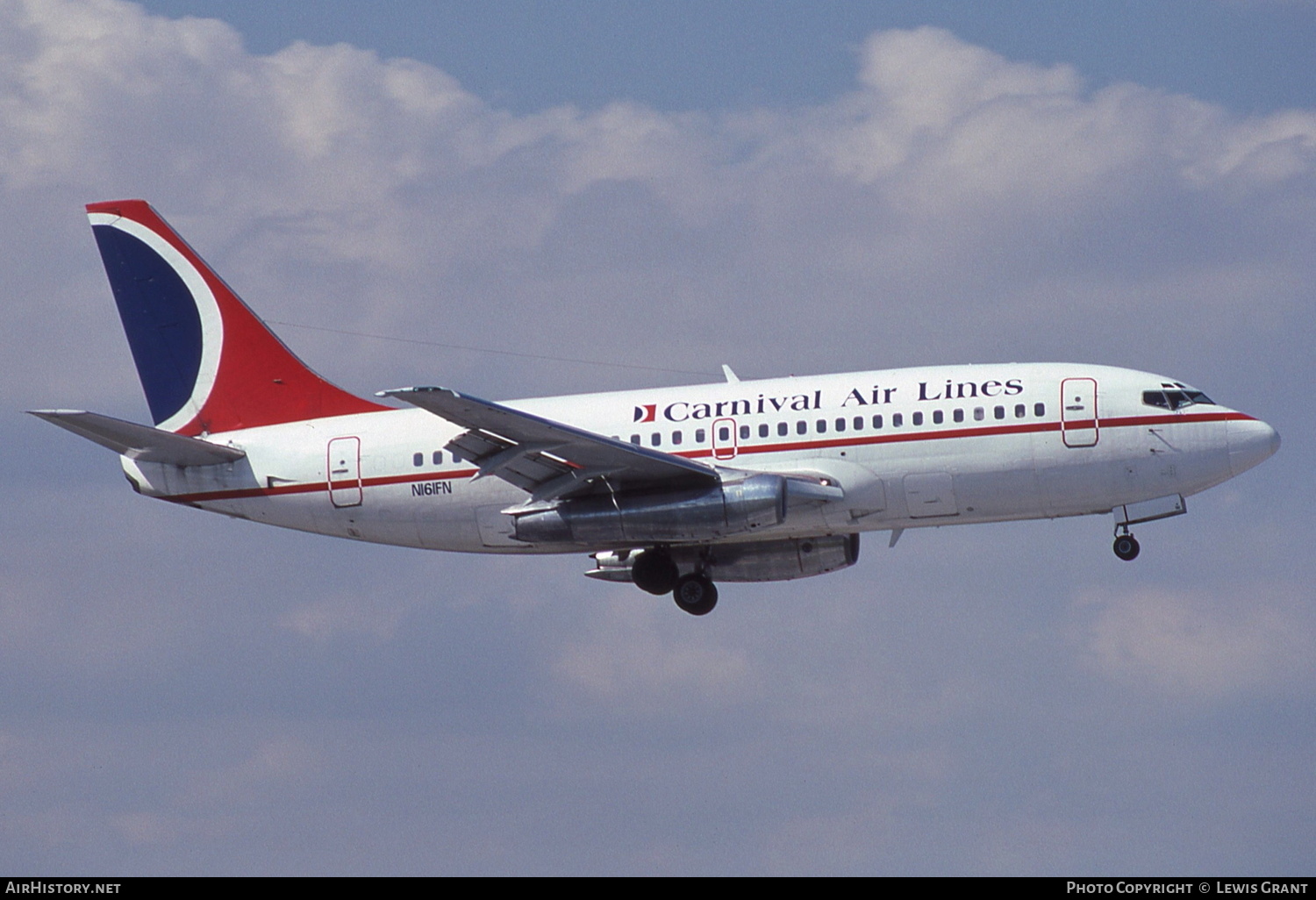 Aircraft Photo of N161FN | Boeing 737-212 | Carnival Air Lines | AirHistory.net #336460