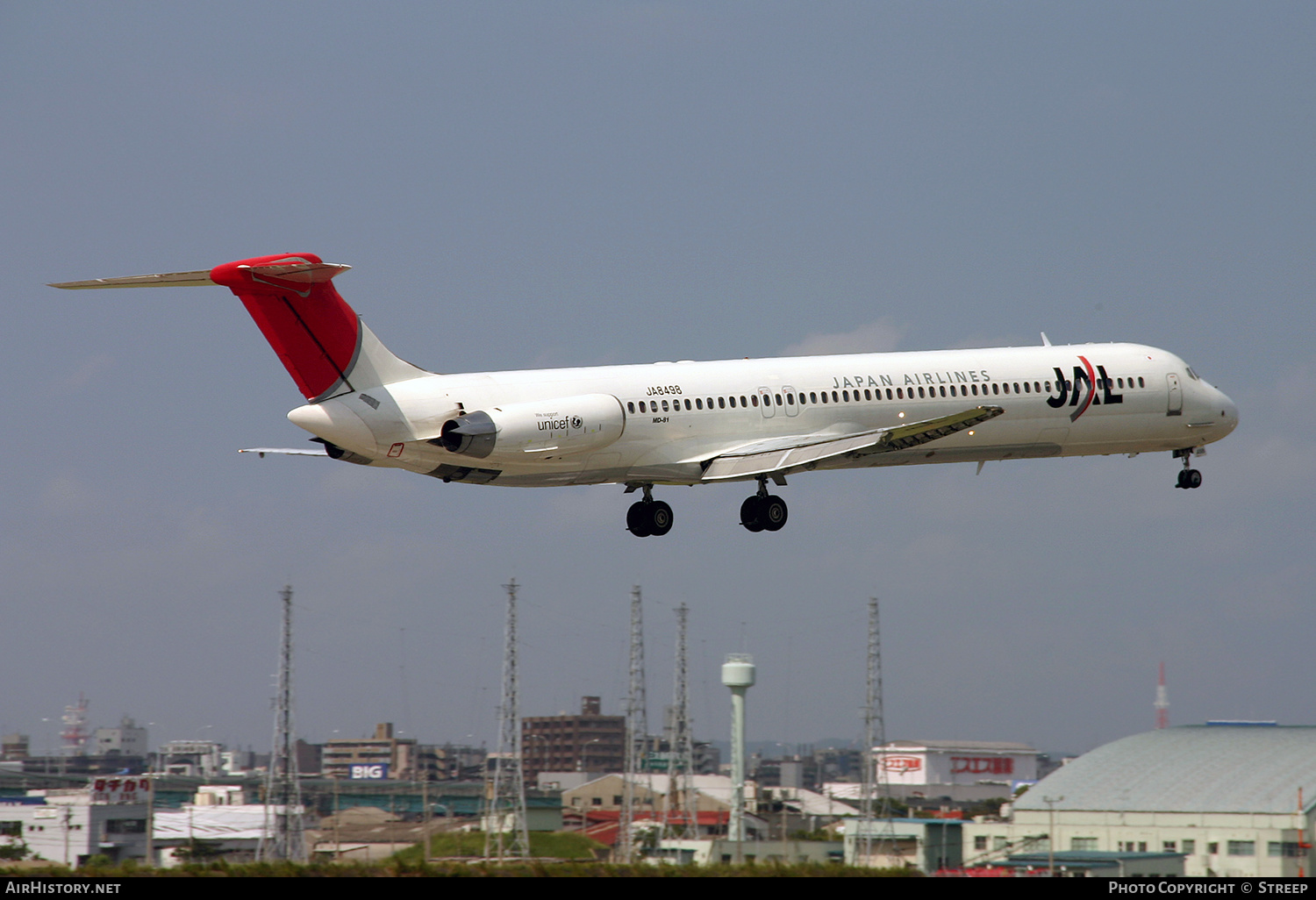 Aircraft Photo of JA8498 | McDonnell Douglas MD-81 (DC-9-81) | Japan Airlines - JAL | AirHistory.net #336465