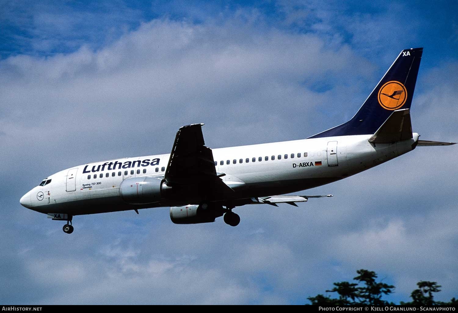 Aircraft Photo of D-ABXA | Boeing 737-330(QC) | Lufthansa | AirHistory.net #336468