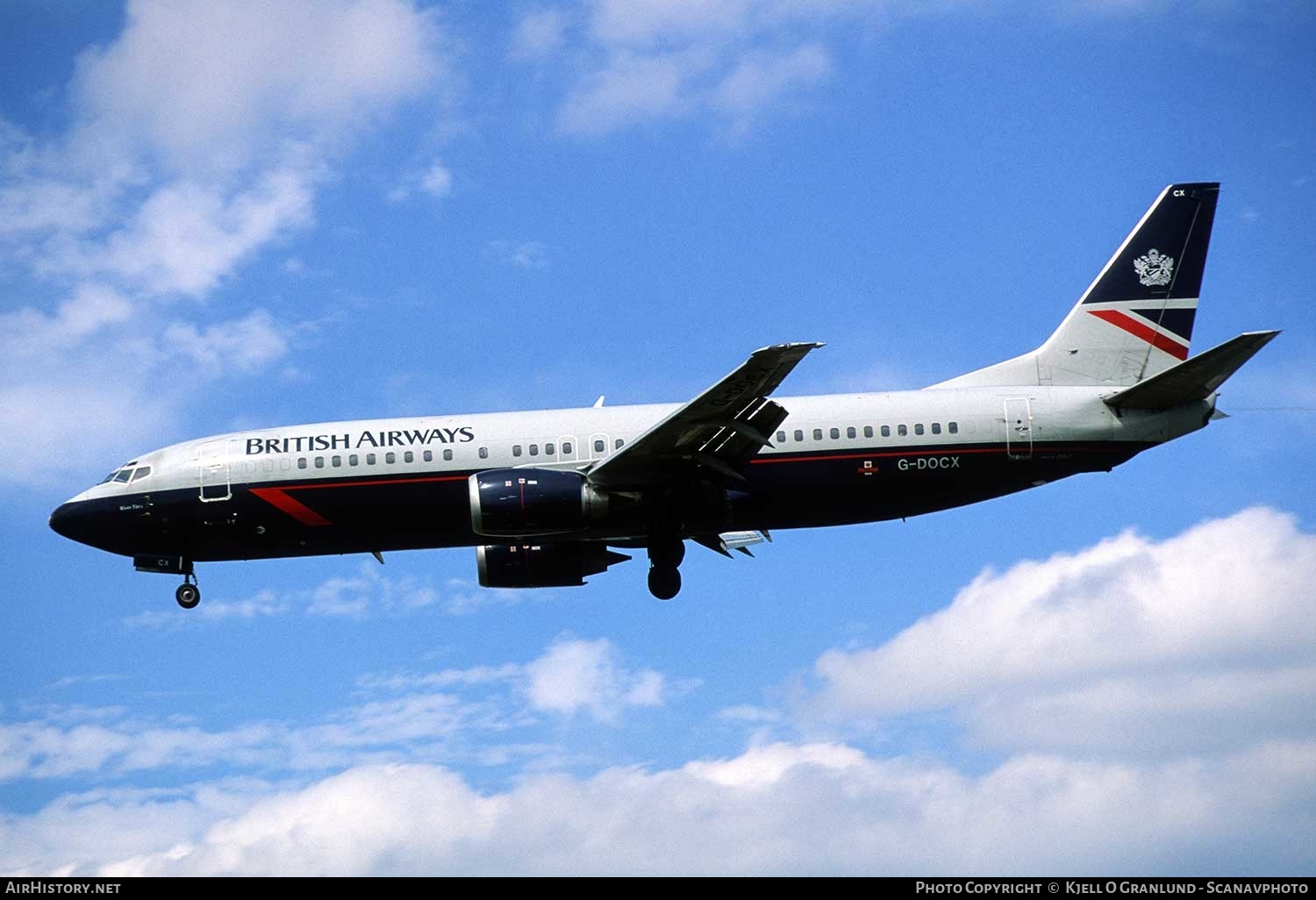 Aircraft Photo of G-DOCX | Boeing 737-436 | British Airways | AirHistory.net #336470