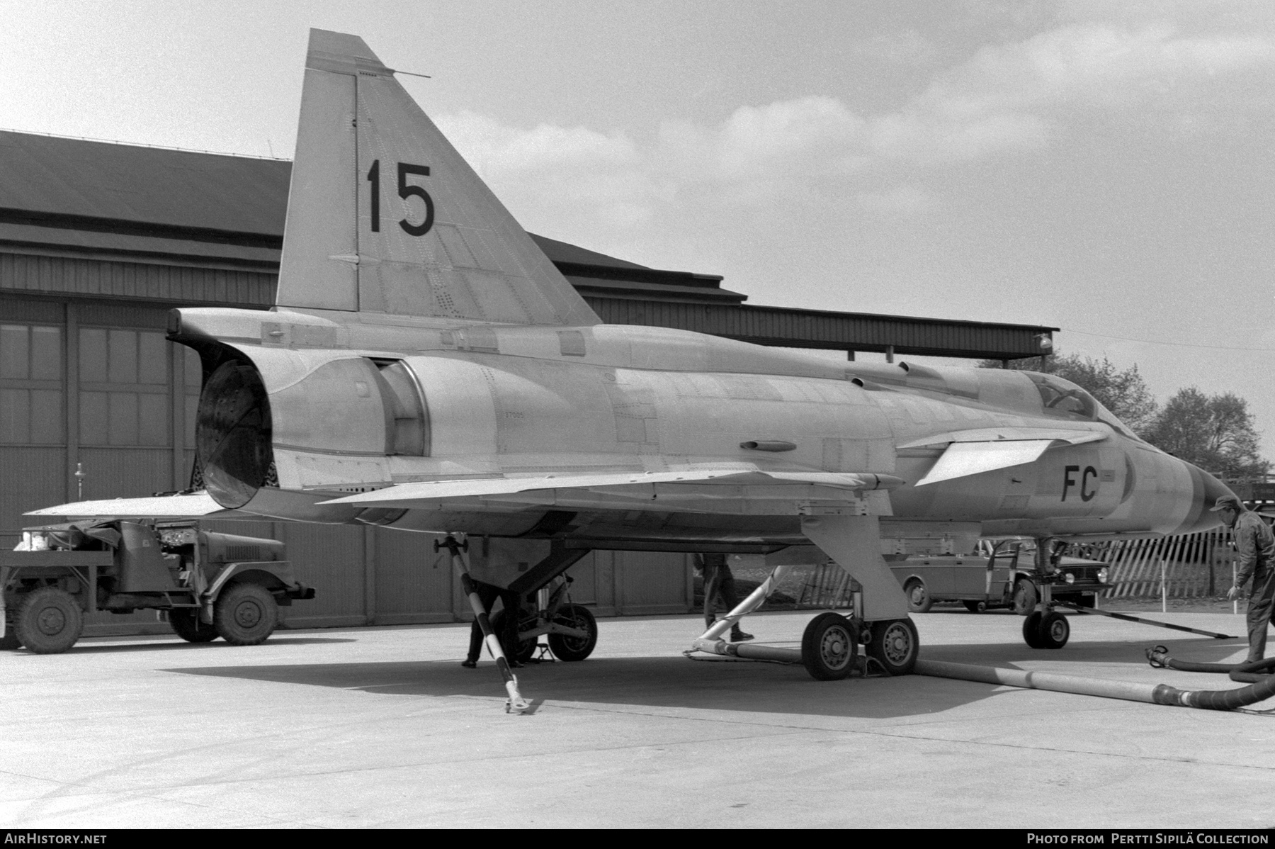 Aircraft Photo of 37005 | Saab AJ37 Viggen | Sweden - Air Force | AirHistory.net #336473