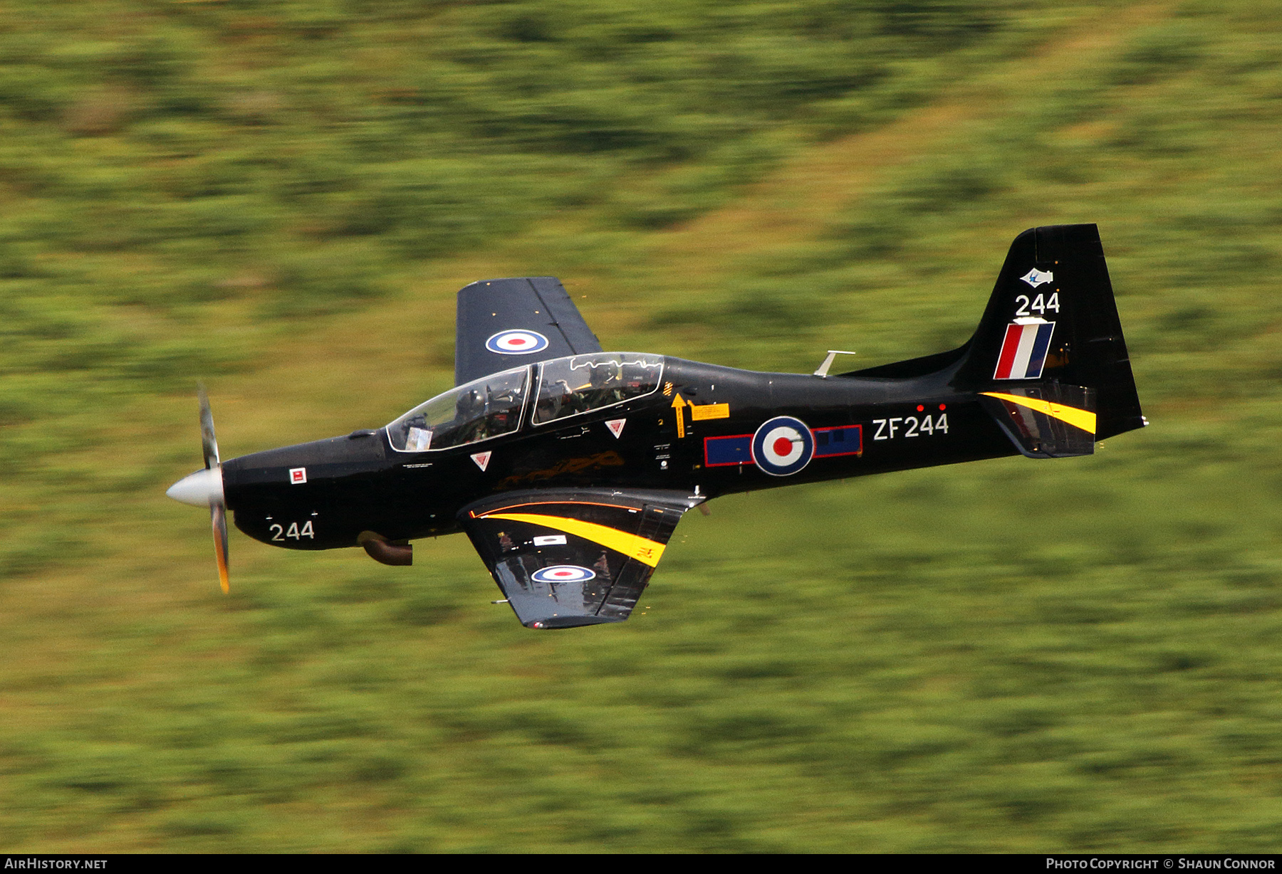 Aircraft Photo of ZF244 | Short S-312 Tucano T1 | UK - Air Force | AirHistory.net #336477