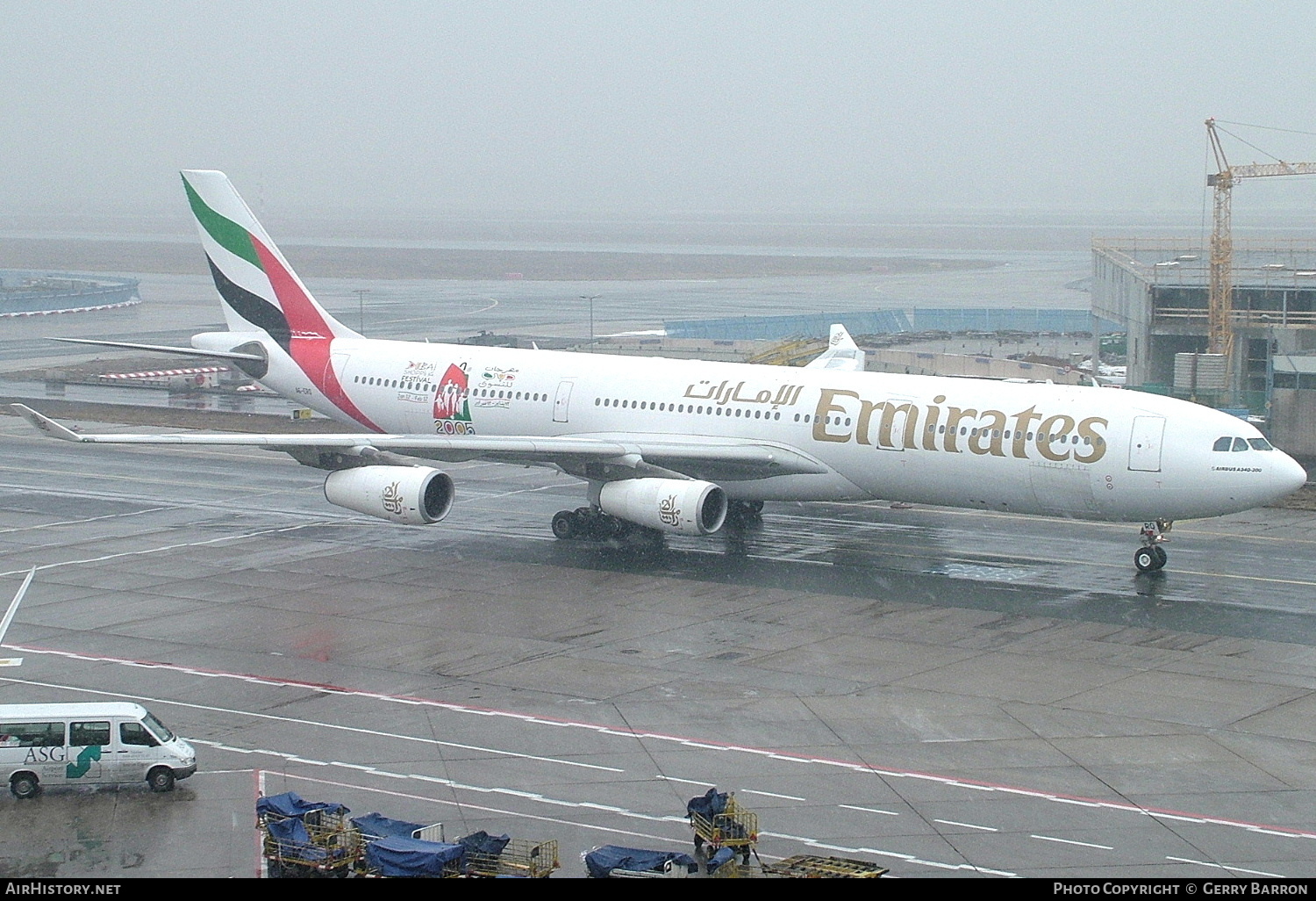 Aircraft Photo of A6-ERQ | Airbus A340-313 | Emirates | AirHistory.net #336484