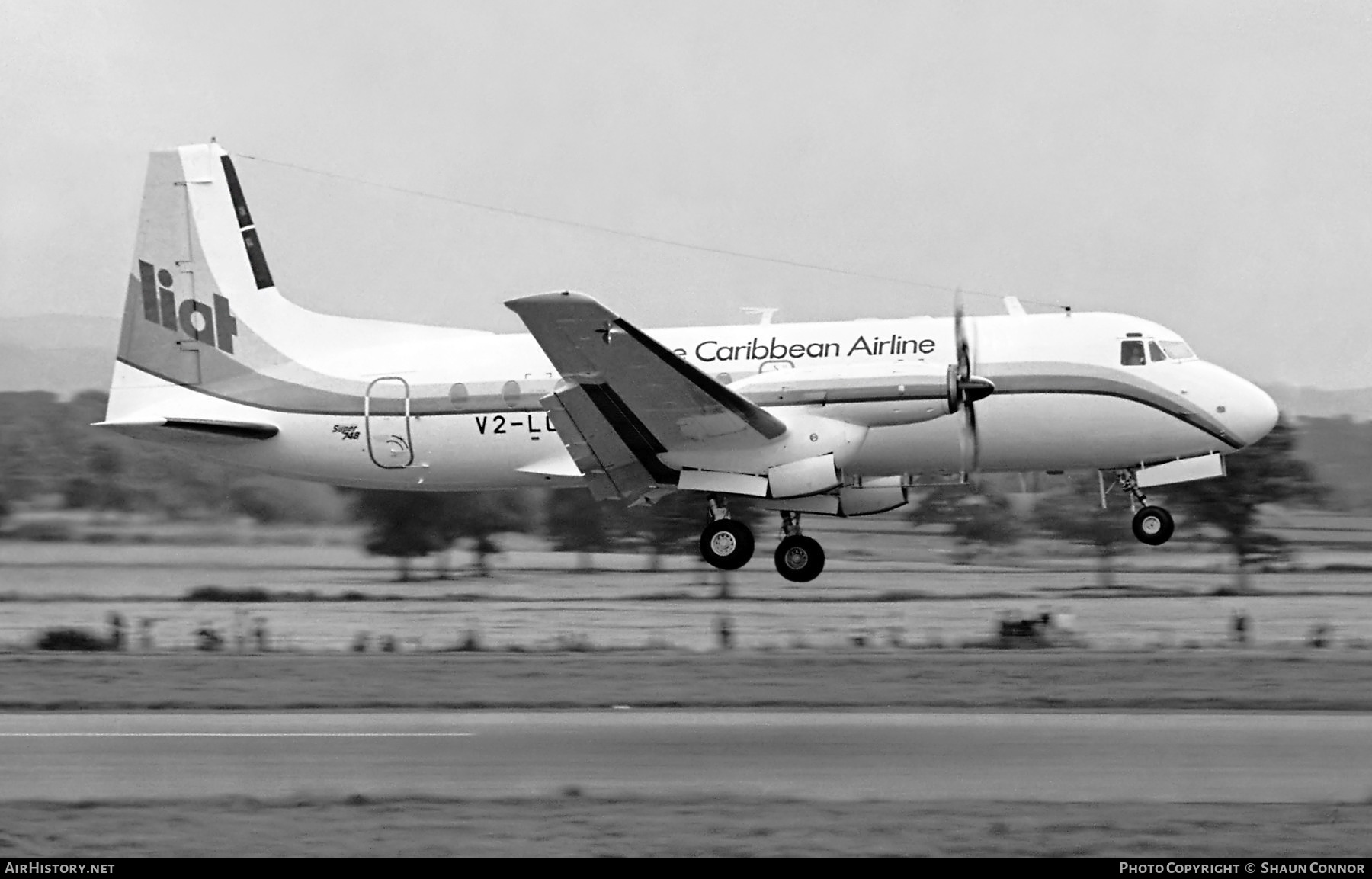 Aircraft Photo of V2-LCT | British Aerospace BAe-748 Srs2B/424 | LIAT - Leeward Islands Air Transport | AirHistory.net #336487