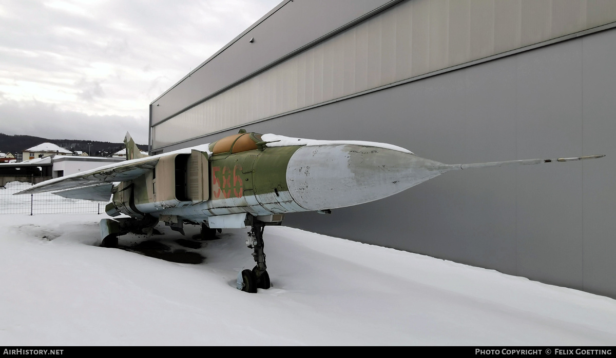 Aircraft Photo of 586 | Mikoyan-Gurevich MiG-23MF | East Germany - Air Force | AirHistory.net #336529