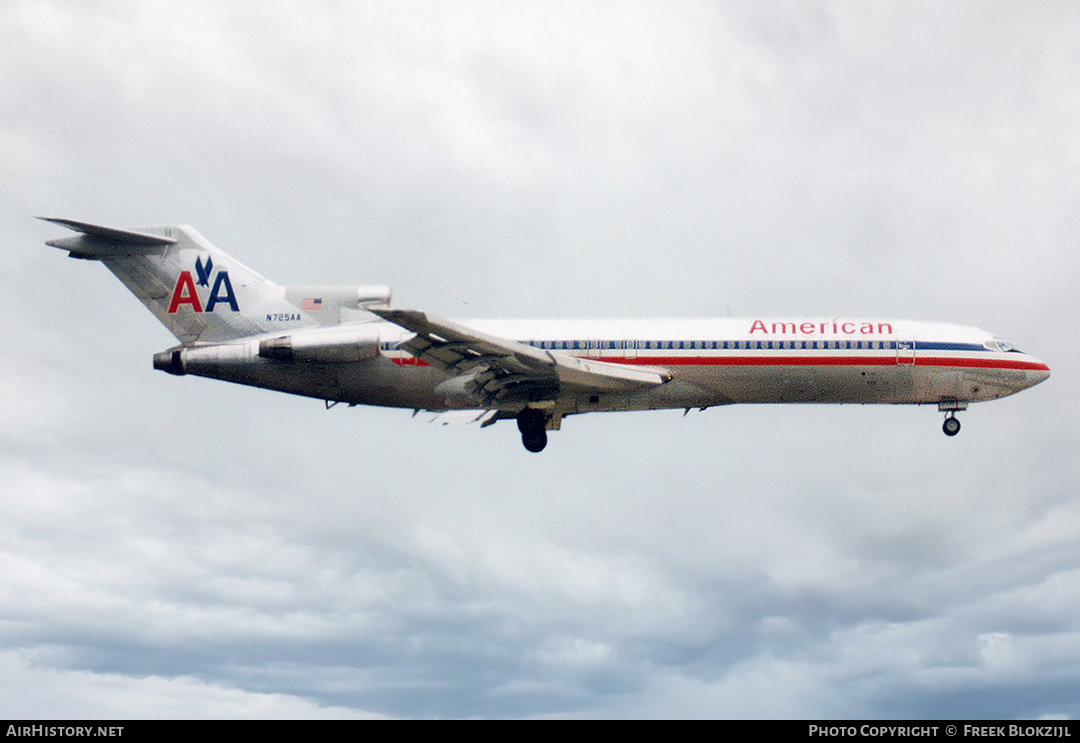 Aircraft Photo of N725AA | Boeing 727-227/Adv | American Airlines | AirHistory.net #336534