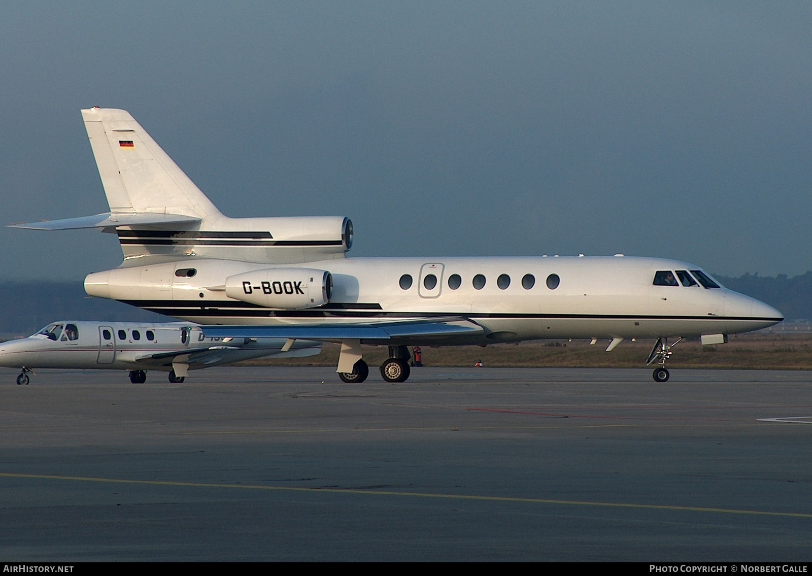 Aircraft Photo of D-BOOK | Dassault Falcon 50 | AirHistory.net #336541