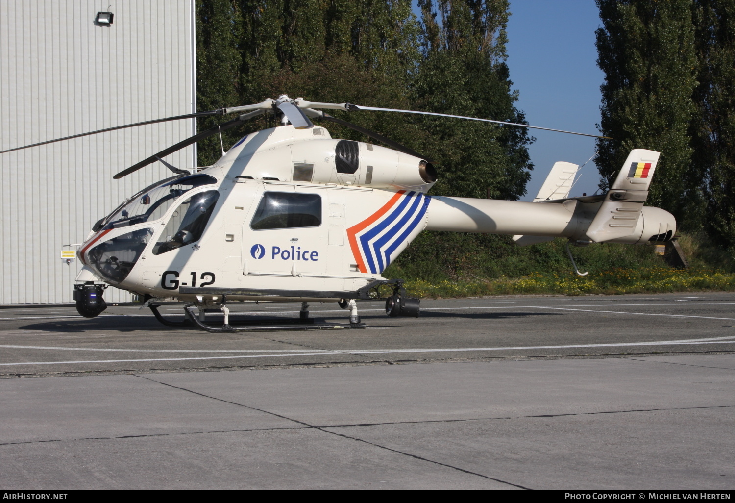 Aircraft Photo of G-12 | McDonnell Douglas MD-900 Explorer | Belgium - Politie/Police | AirHistory.net #336546