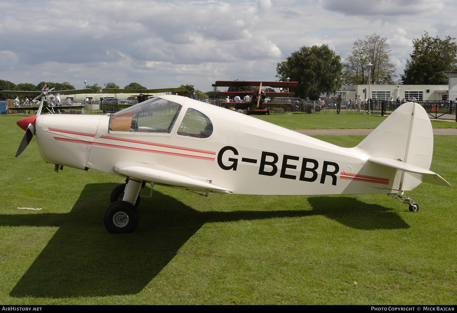 Aircraft Photo of G-BEBR | CAB GY-201 Minicab/Mod | AirHistory.net #336576