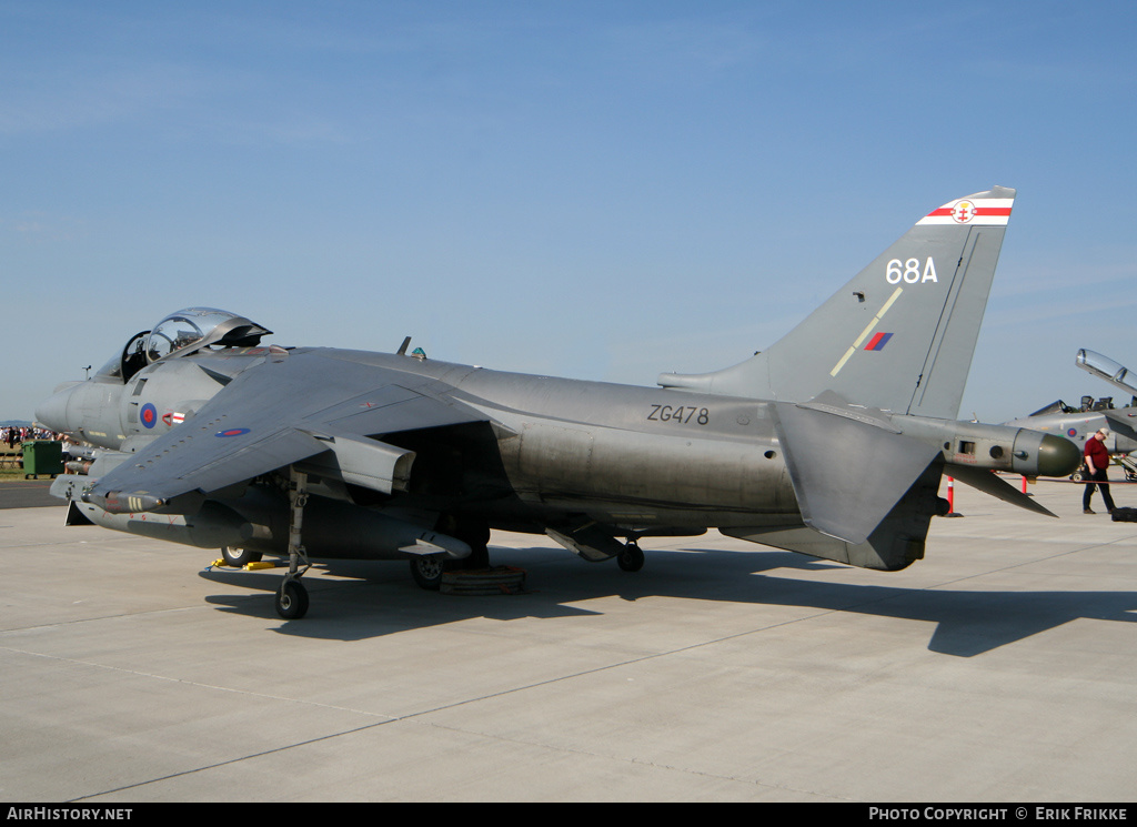 Aircraft Photo of ZG478 | British Aerospace Harrier GR9A | UK - Air Force | AirHistory.net #336582