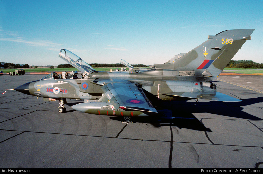 Aircraft Photo of ZA589 | Panavia Tornado GR1 | UK - Air Force | AirHistory.net #336587