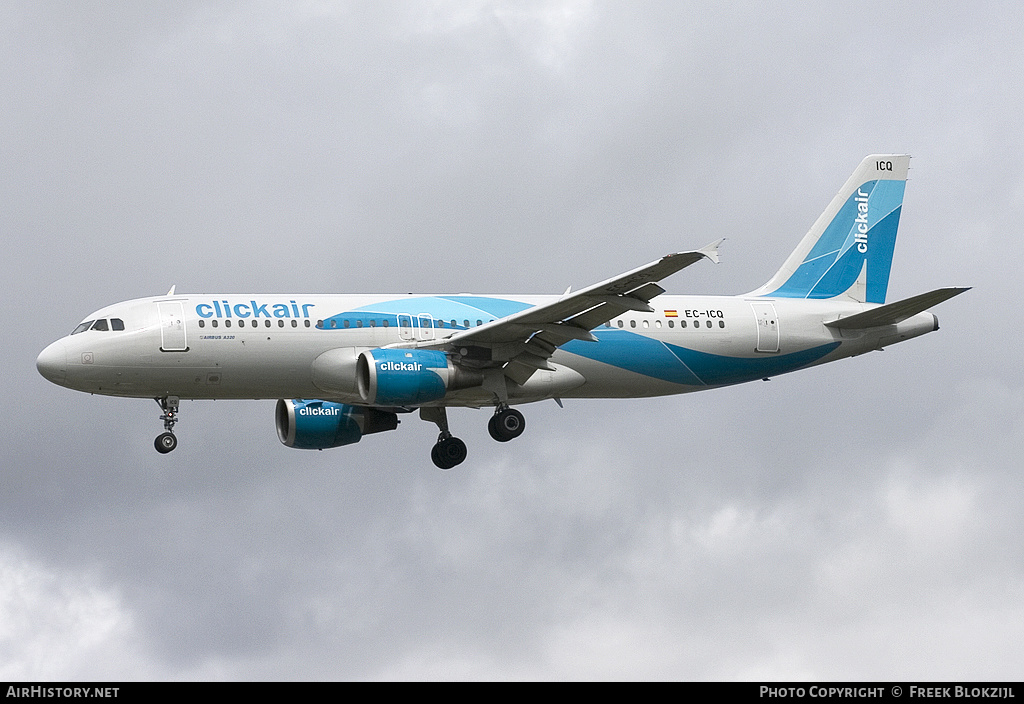 Aircraft Photo of EC-ICQ | Airbus A320-211 | Clickair | AirHistory.net #336591