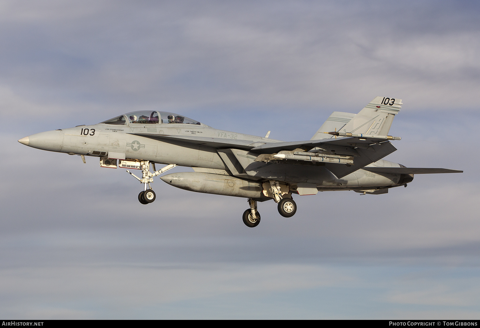 Aircraft Photo of 166618 | Boeing F/A-18F Super Hornet | USA - Navy | AirHistory.net #336604