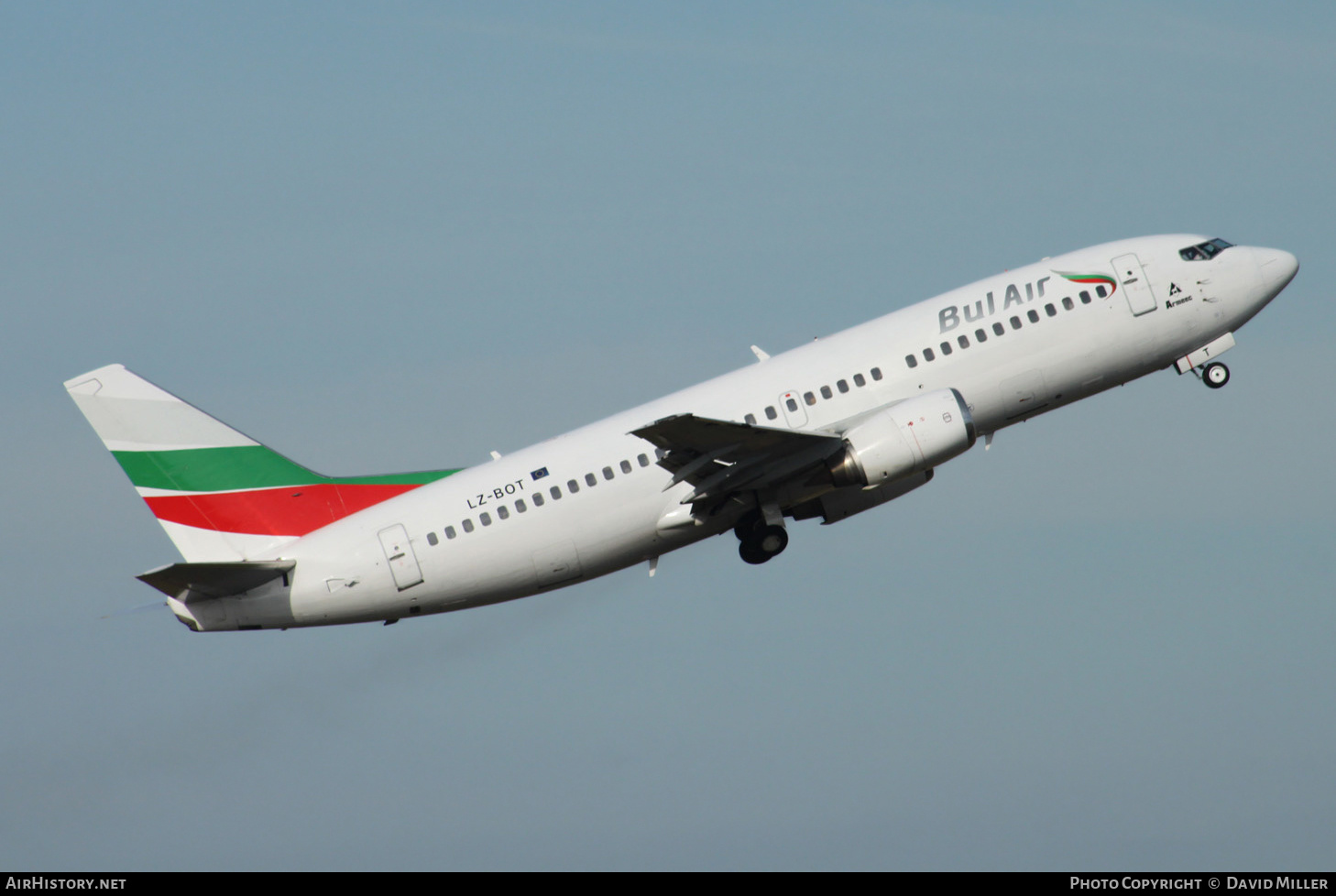 Aircraft Photo of LZ-BOT | Boeing 737-322 | Bulgaria Air | AirHistory.net #336614