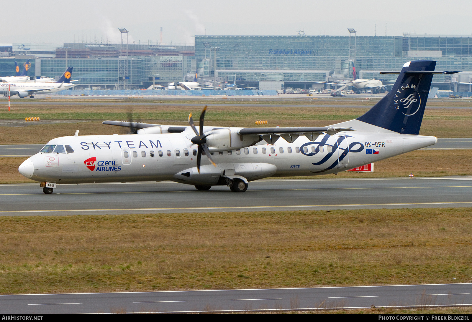 Aircraft Photo of OK-GFR | ATR ATR-72-500 (ATR-72-212A) | ČSA - Czech Airlines | AirHistory.net #336615