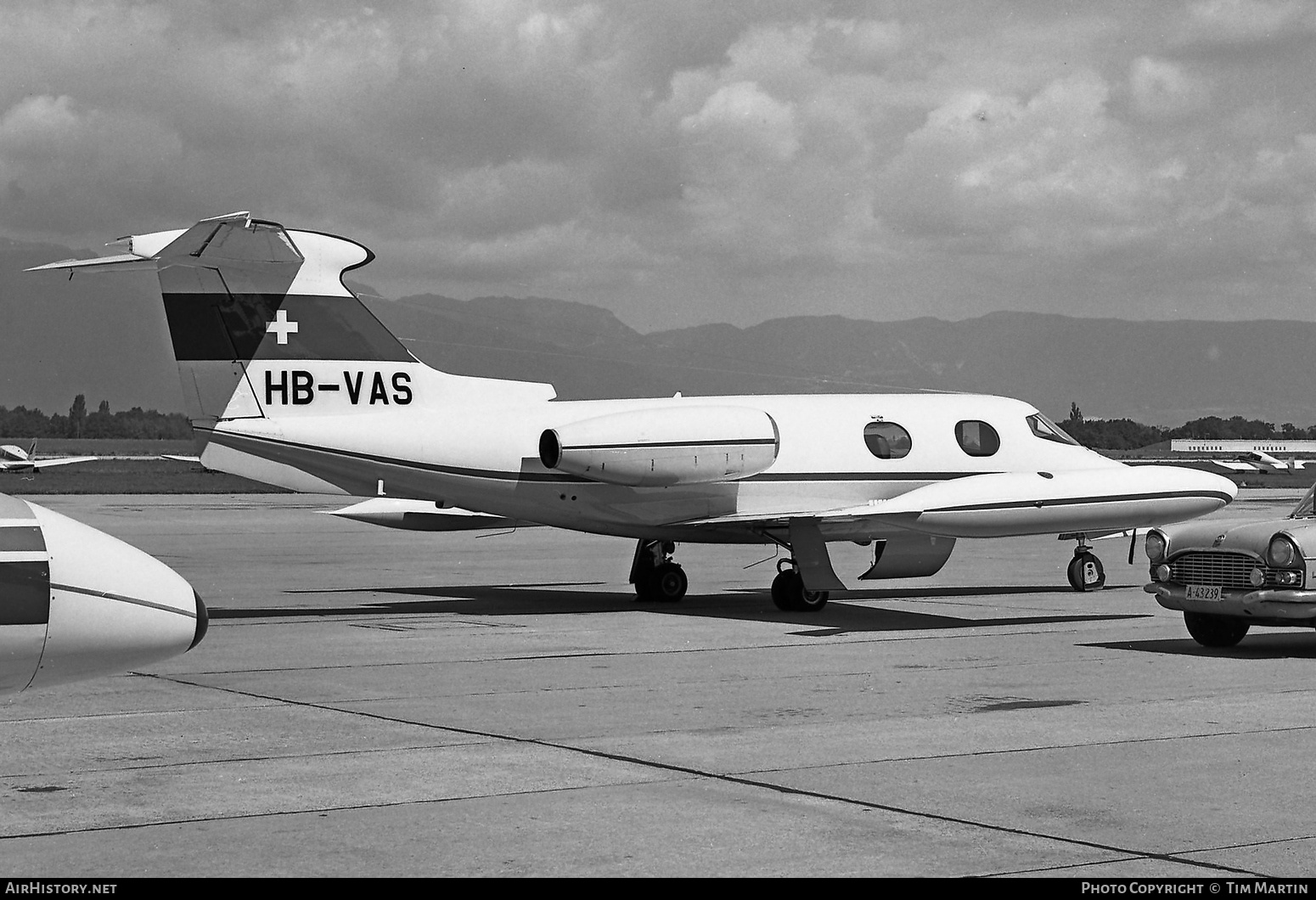 Aircraft Photo of HB-VAS | Lear Jet 24 | AirHistory.net #336624
