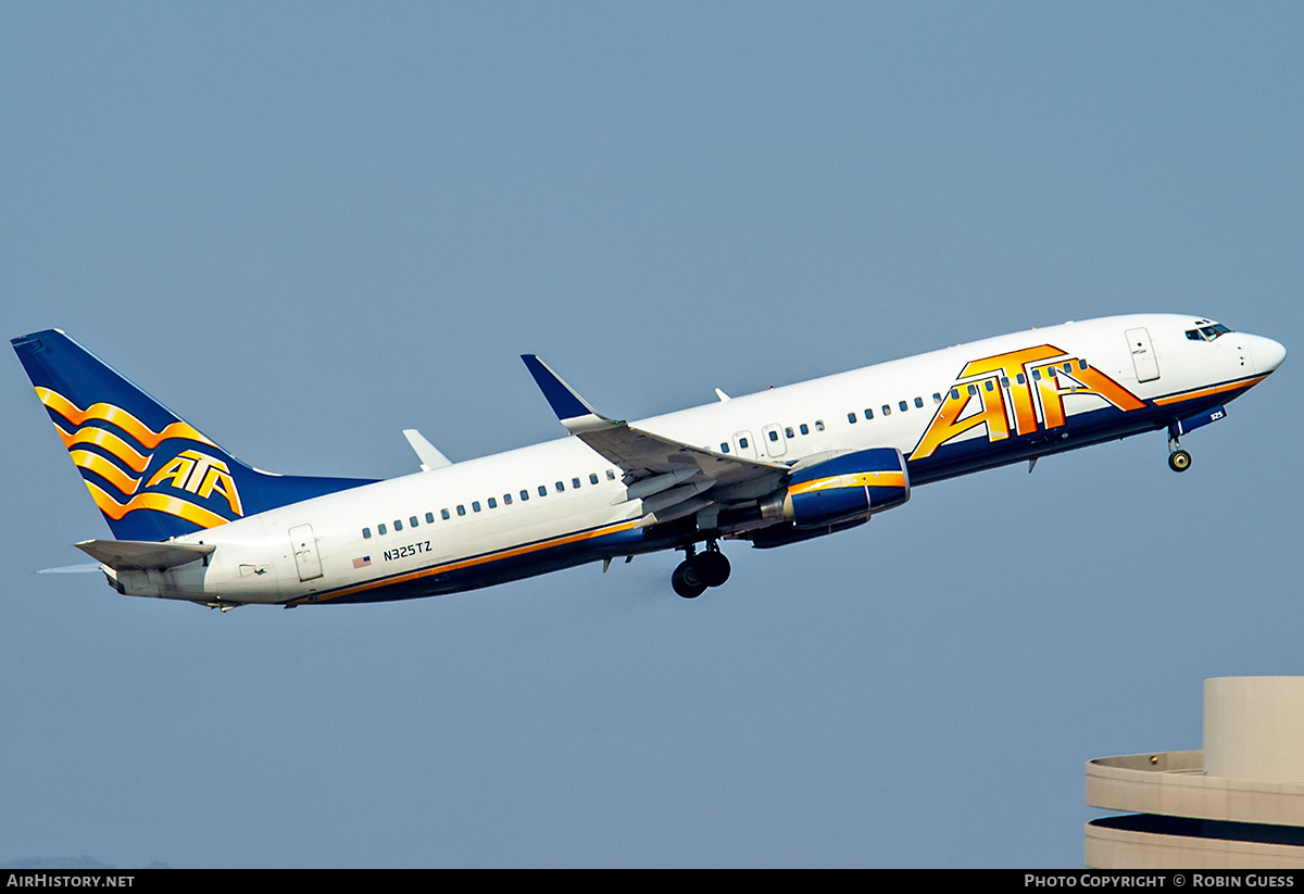 Aircraft Photo of N325TZ | Boeing 737-83N | ATA Airlines - American Trans Air | AirHistory.net #336626