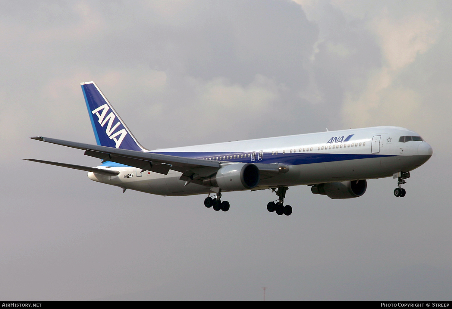 Aircraft Photo of JA8287 | Boeing 767-381 | All Nippon Airways - ANA | AirHistory.net #336635
