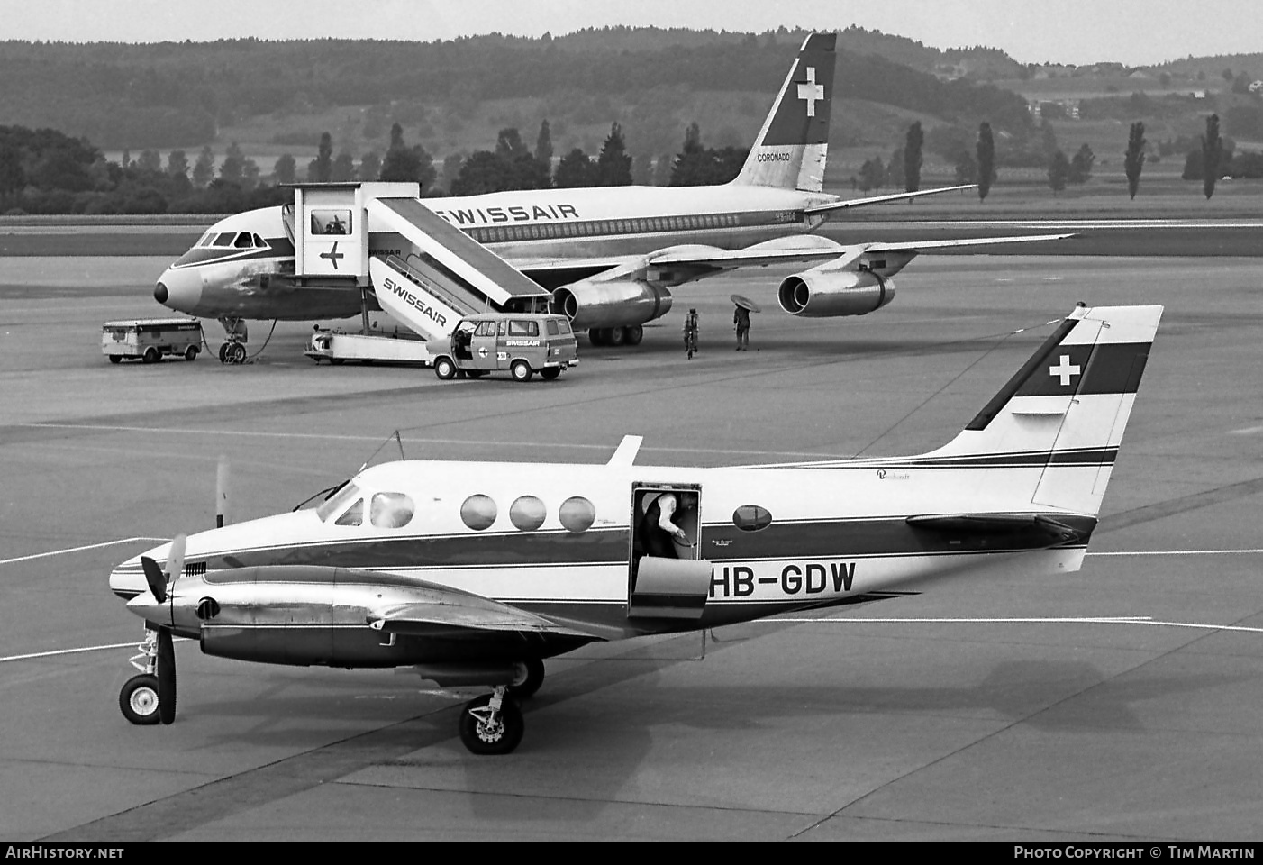 Aircraft Photo of HB-GDW | Beech 65-A90 King Air | AirHistory.net #336636