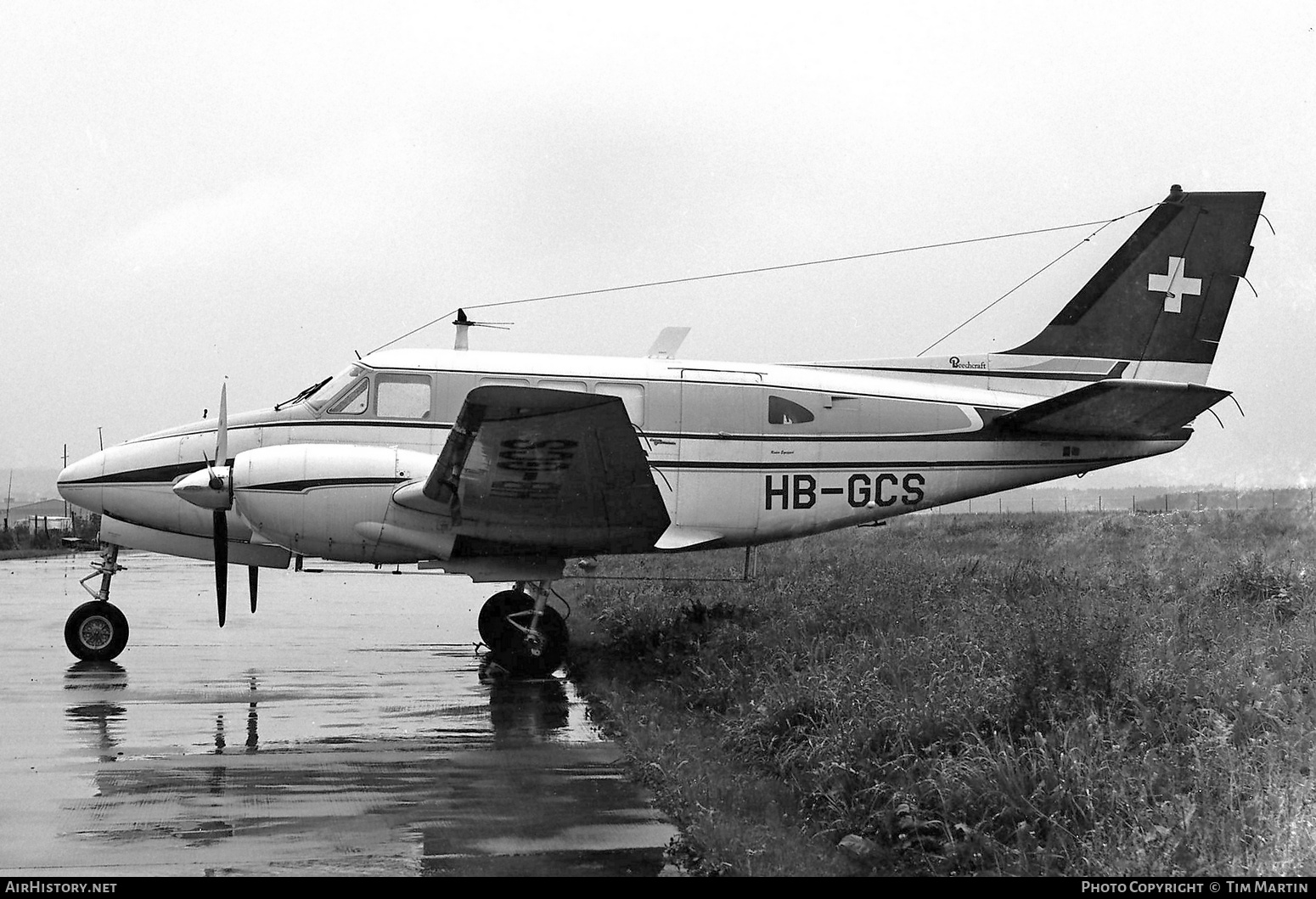 Aircraft Photo of HB-GCS | Beech 65-A80 Queen Air | AirHistory.net #336637