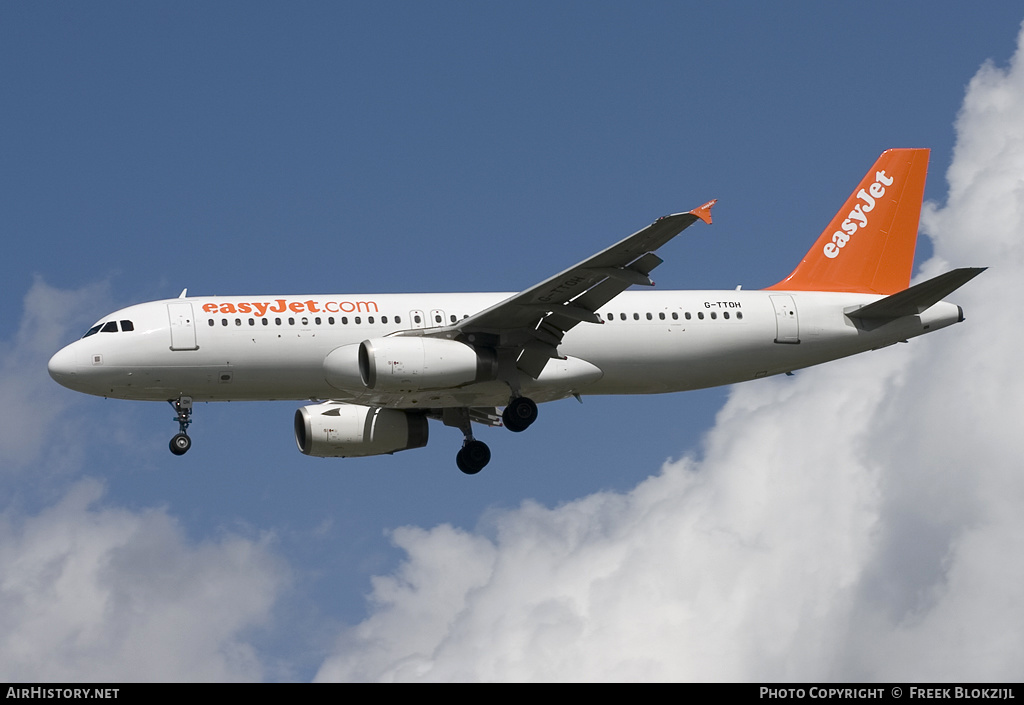 Aircraft Photo of G-TTOH | Airbus A320-232 | EasyJet | AirHistory.net #336640