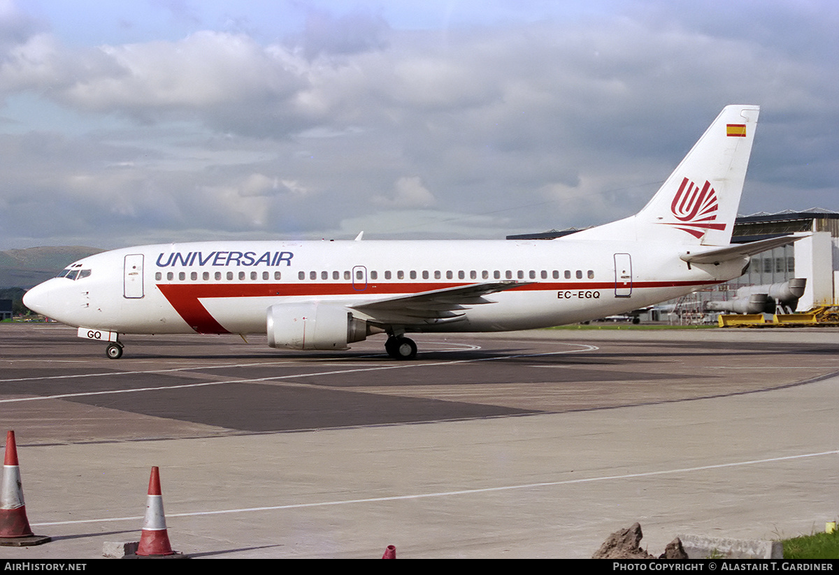 Aircraft Photo of EC-EGQ | Boeing 737-3Q8 | Universair | AirHistory.net #336642