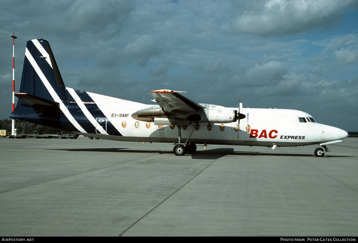 Aircraft Photo of EI-SMF | Fokker F27-500 Friendship | BAC Express Airlines | AirHistory.net #336657