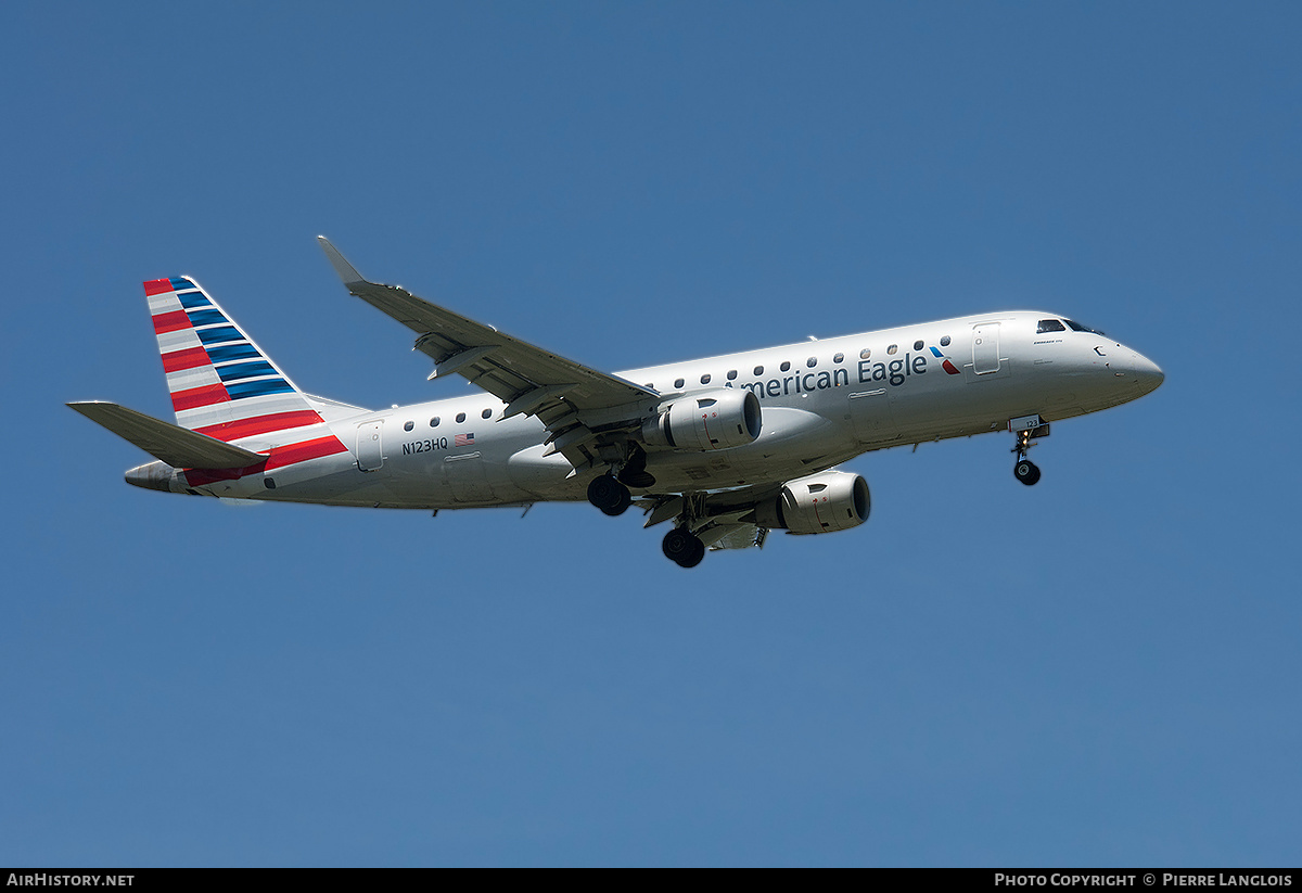 Aircraft Photo of N123HQ | Embraer 175LR (ERJ-170-200LR) | American Eagle | AirHistory.net #336662