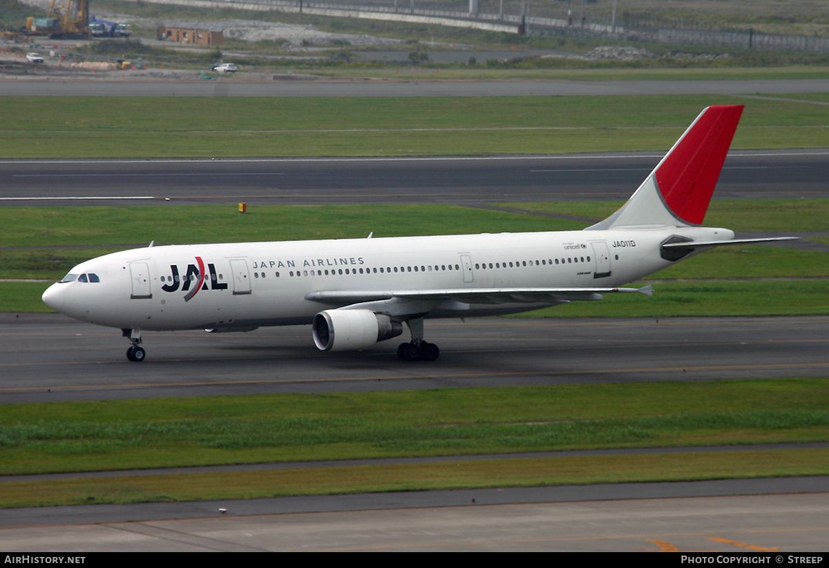 Aircraft Photo of JA011D | Airbus A300B4-622R | Japan Airlines - JAL | AirHistory.net #336673