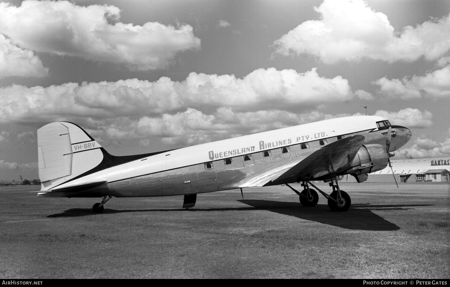 Aircraft Photo of VH-BBV | Douglas DC-3(C) | Queensland Airlines - QAL | AirHistory.net #336675