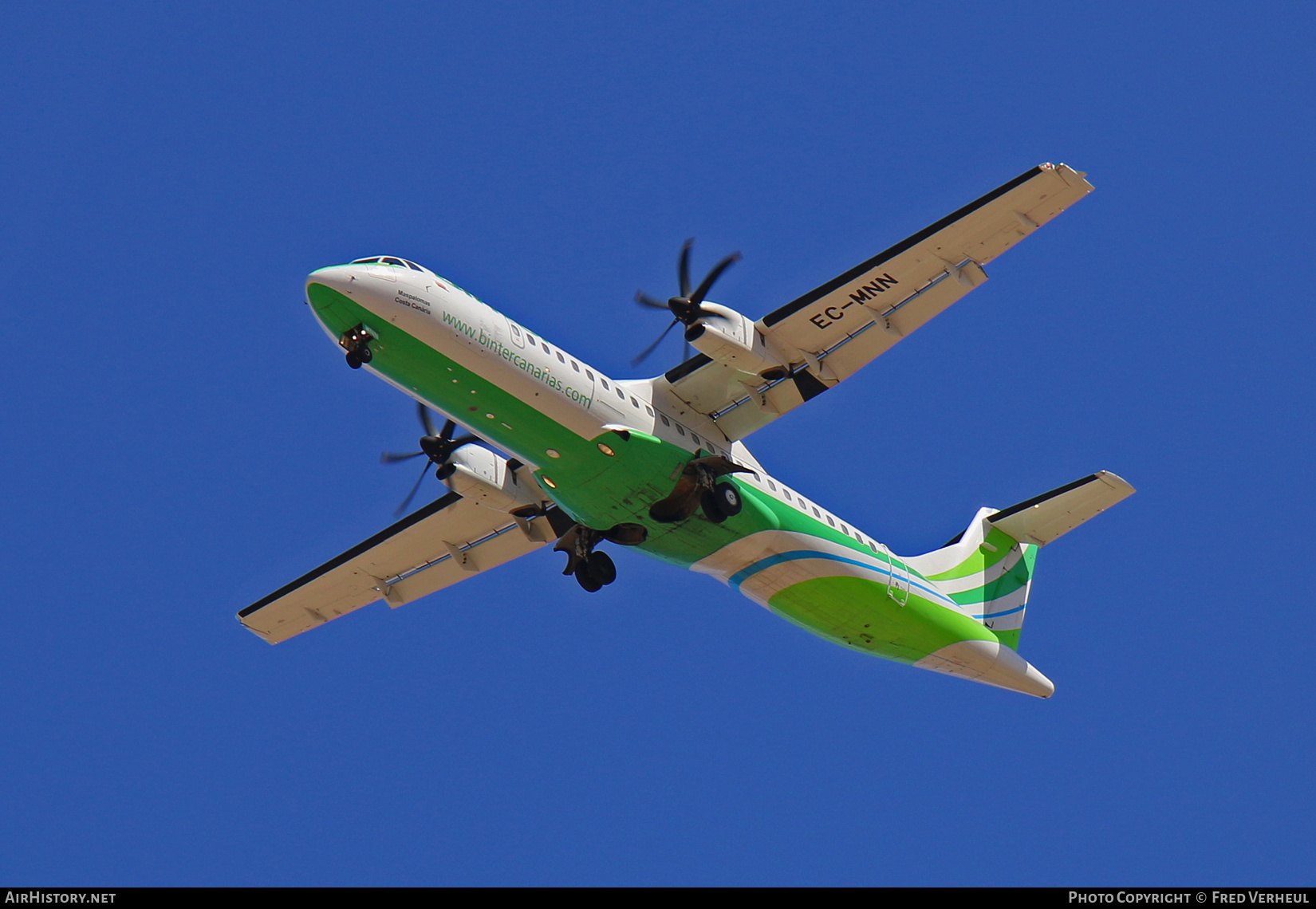 Aircraft Photo of EC-MNN | ATR ATR-72-600 (ATR-72-212A) | Binter Canarias | AirHistory.net #336676