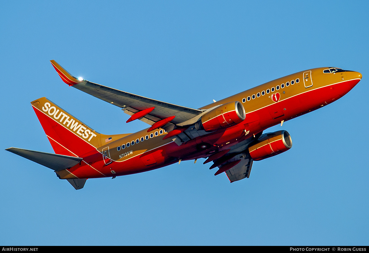 Aircraft Photo of N713SW | Boeing 737-7H4 | Southwest Airlines | AirHistory.net #336678