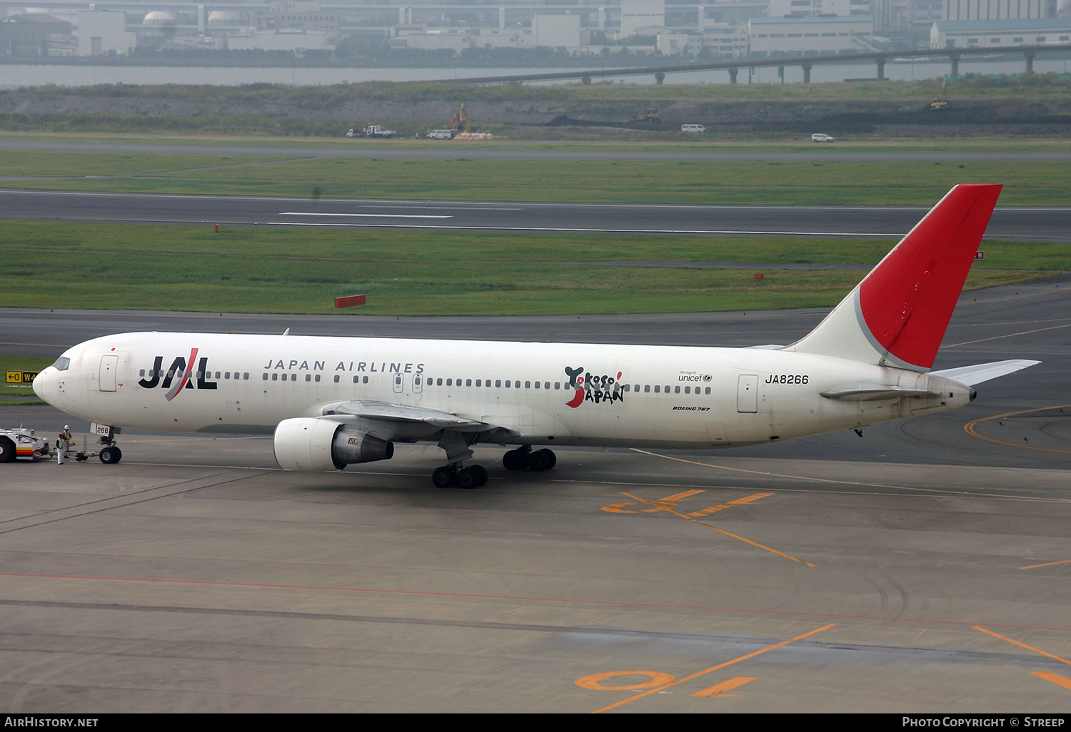 Aircraft Photo of JA8266 | Boeing 767-346 | Japan Airlines - JAL | AirHistory.net #336690