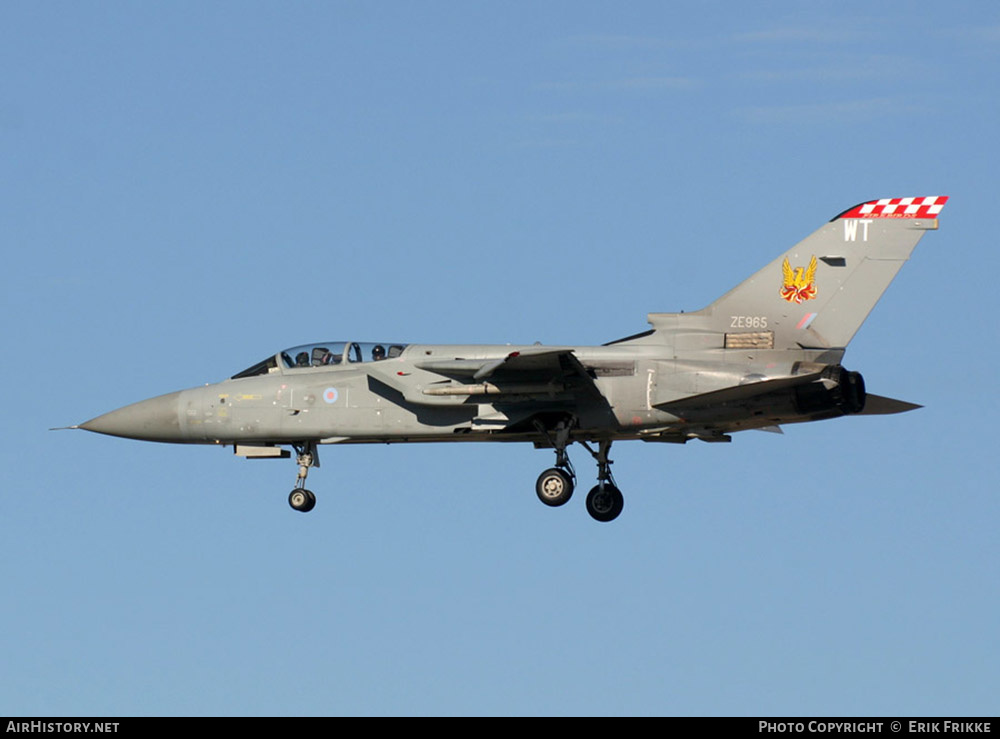 Aircraft Photo of ZE965 | Panavia Tornado F3 | UK - Air Force | AirHistory.net #336705