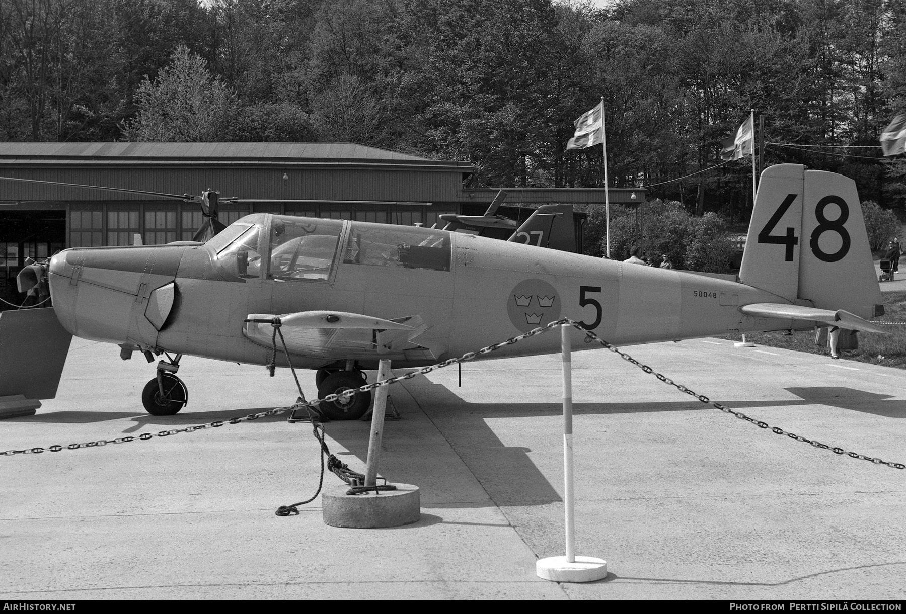Aircraft Photo of 50048 | Saab Sk50B Safir (91B) | Sweden - Air Force | AirHistory.net #336713