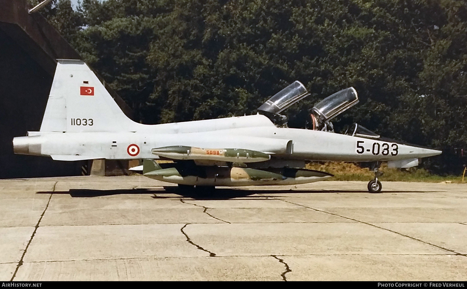 Aircraft Photo of 71-1033 | Northrop F-5B Freedom Fighter | Turkey - Air Force | AirHistory.net #336722