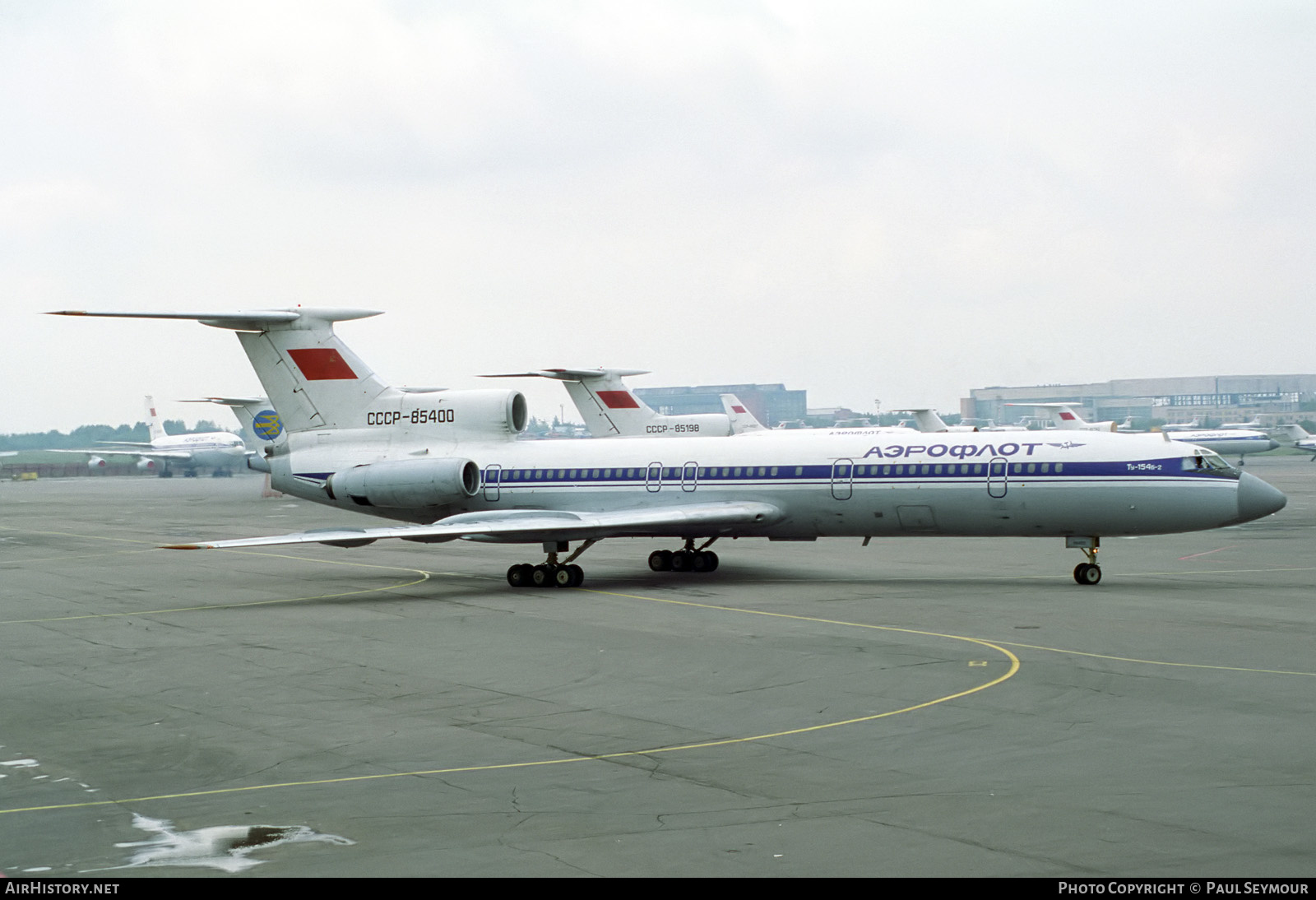 Aircraft Photo of CCCP-85400 | Tupolev Tu-154B-2 | Aeroflot | AirHistory.net #336733